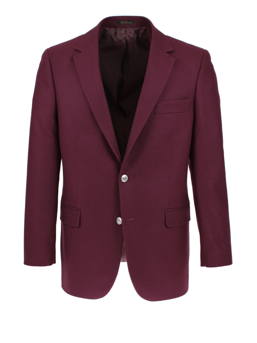 Wool cashmere soft canvas jacket