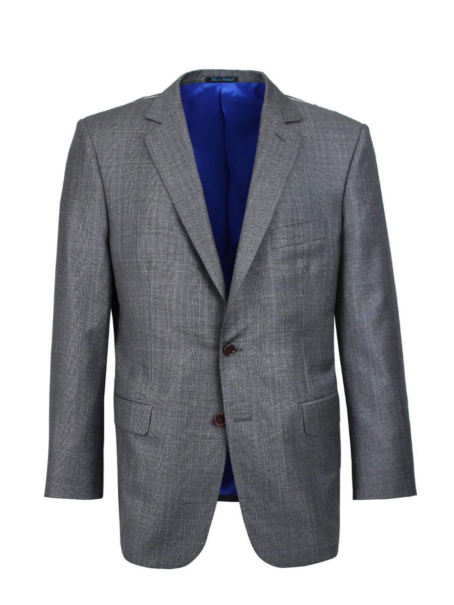 Mid grey Prince of Wales jacket