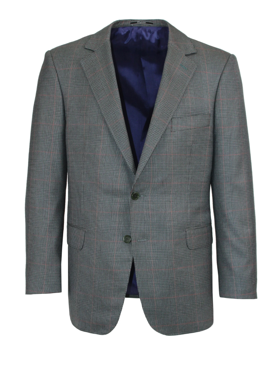 Olive green Prince of Wales jacket