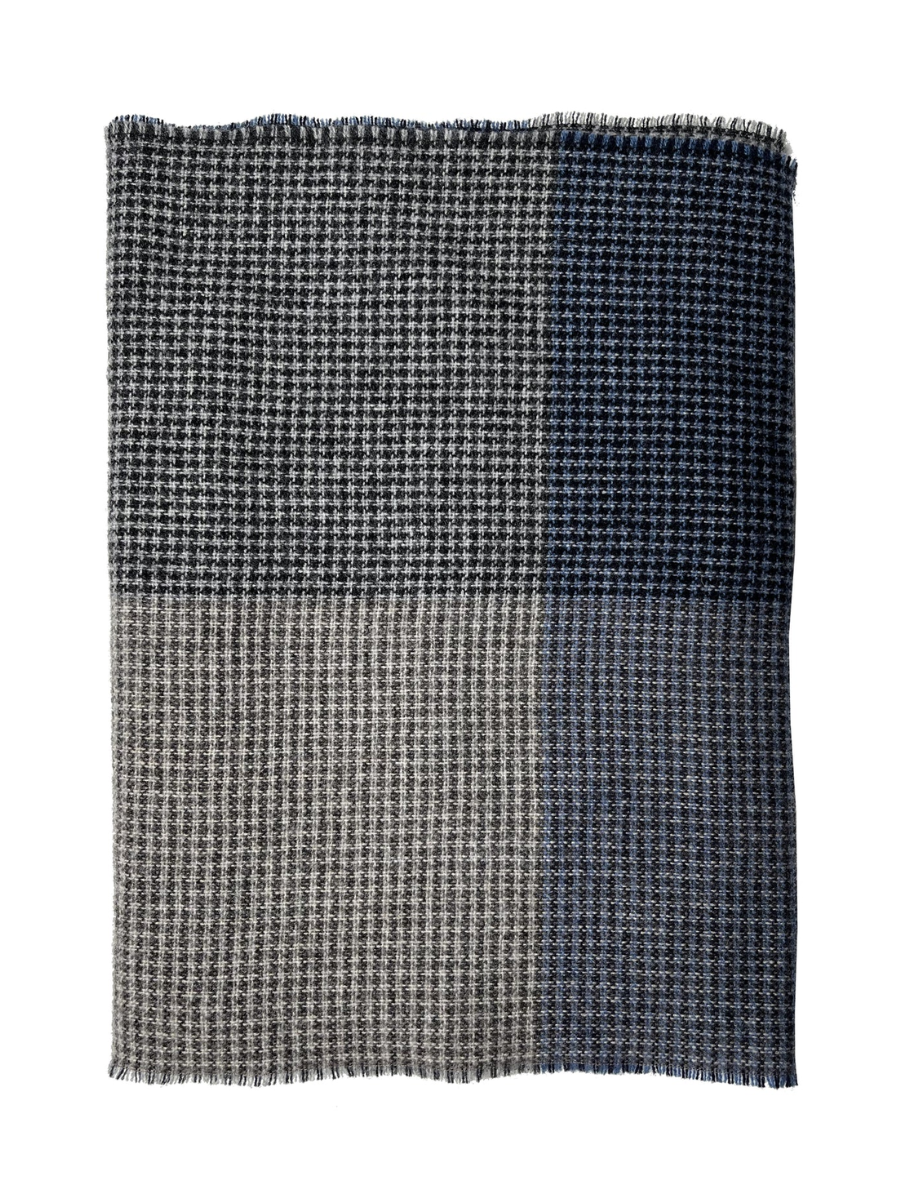 Grey blue scarf