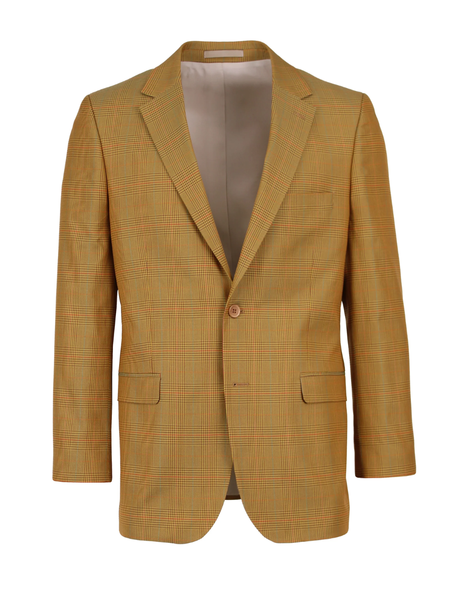 Mustard Prince of Wales jacket