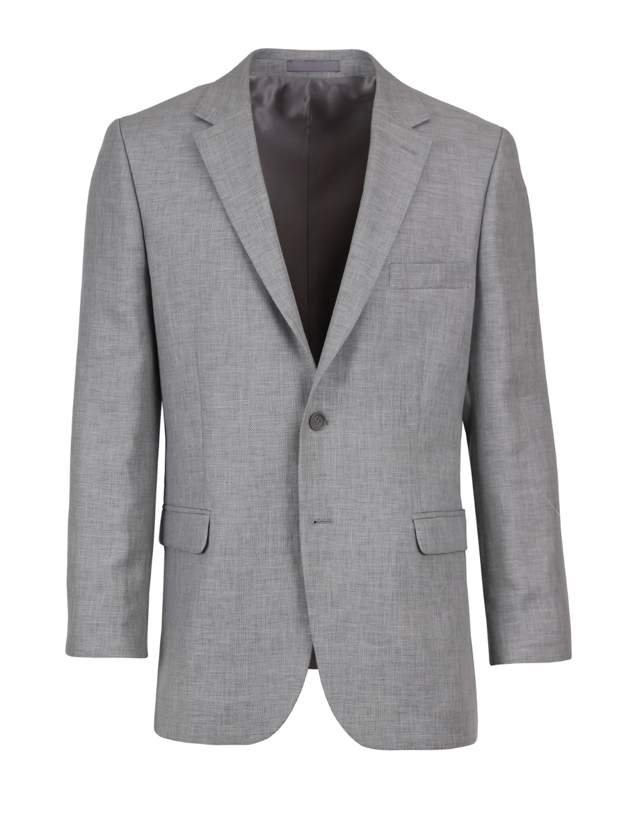 Light grey wool/ linen jacket