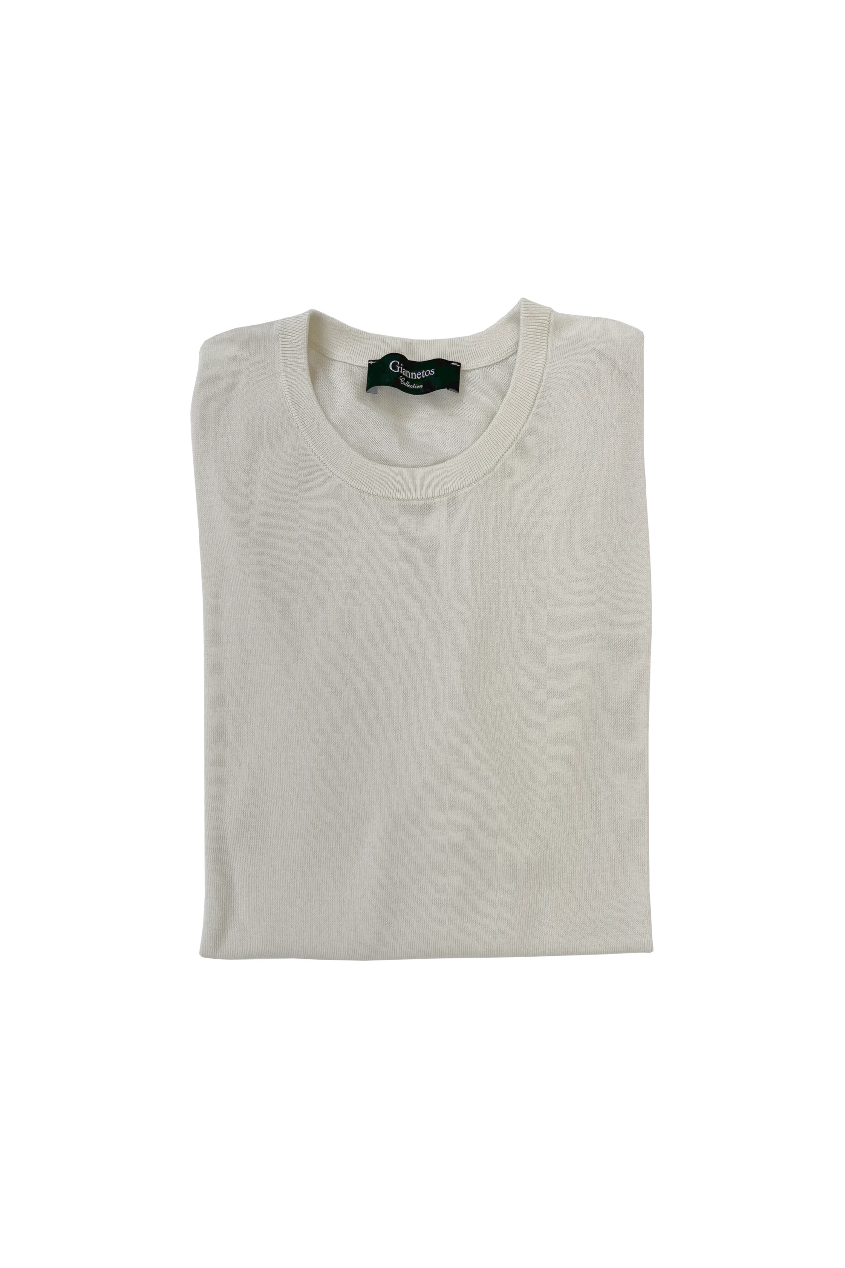 Ivory long sleeve silk/cotton shirt